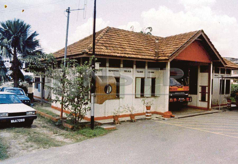 KUALA LUMPUR 12 FEBRUARY 2019. (File pix dated : 1991) The Kajang Fire Station...