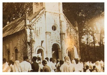 The first Church of the Holy Family in Kajang The first Church of the Holy Family in Kajang