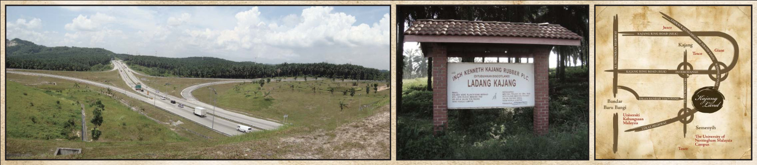 Kawasan Ladang Kajang yang bakal dibangunkan.